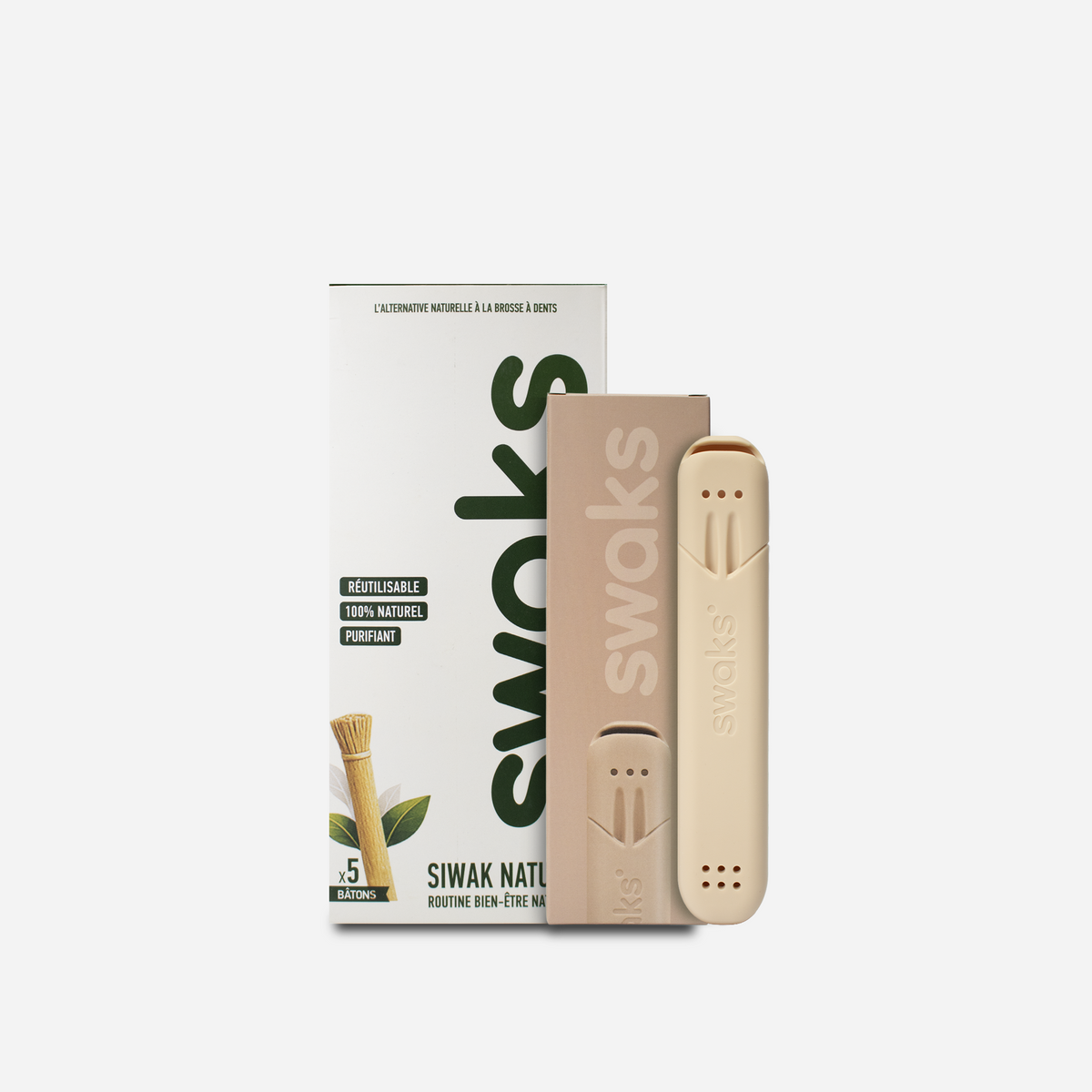 Starter Kit SWAKS — Étui + Siwak ×5