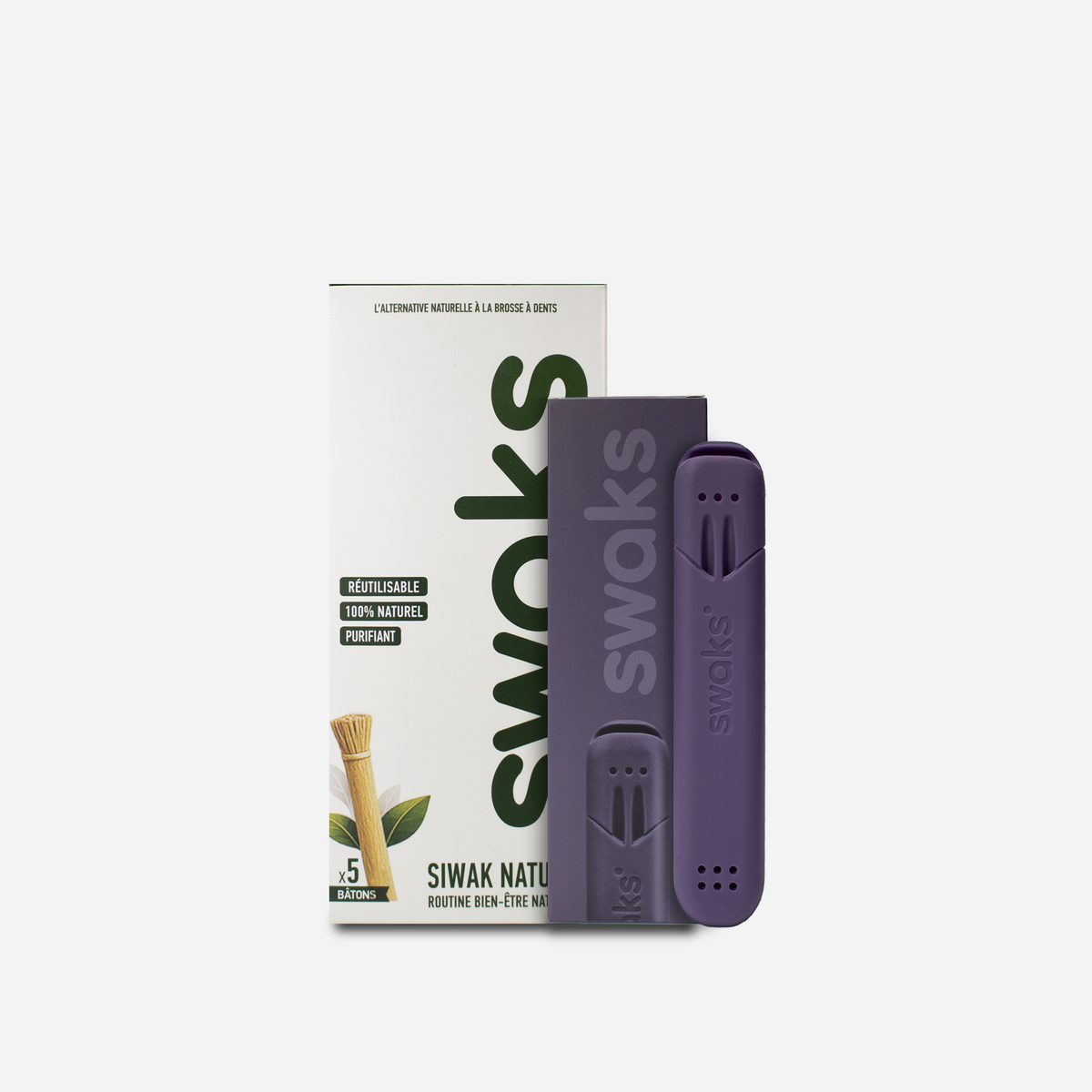 Starter Kit SWAKS — Étui + Siwak ×5