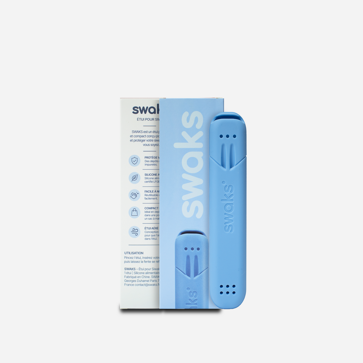 Etui SWAKS Bleu Frost