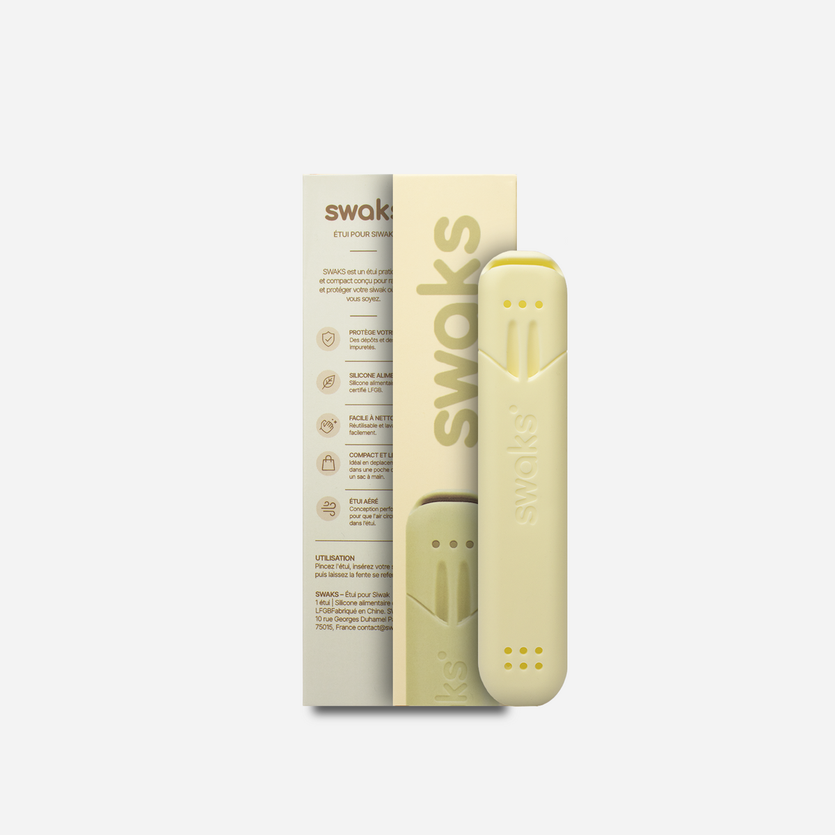 Etui SWAKS Jaune Citron